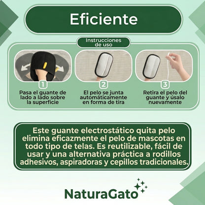 NaturaGato Guante Quitapelos