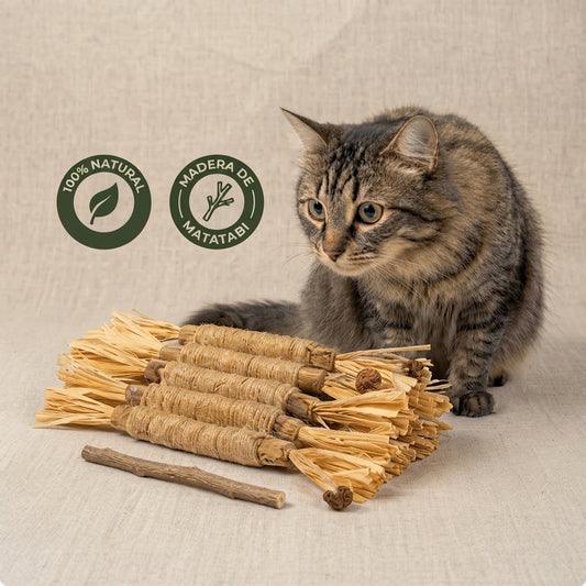 NaturaGato Pack de Sticks Dentales